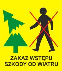 Zakaz wstępu do lasu